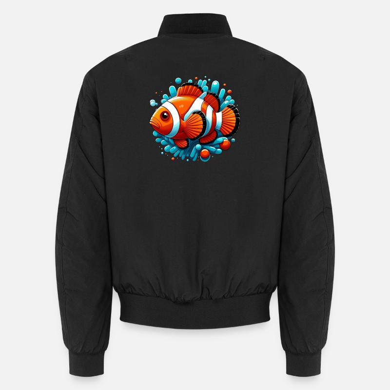 Clownfish - Unisex Bomber Jacket - black