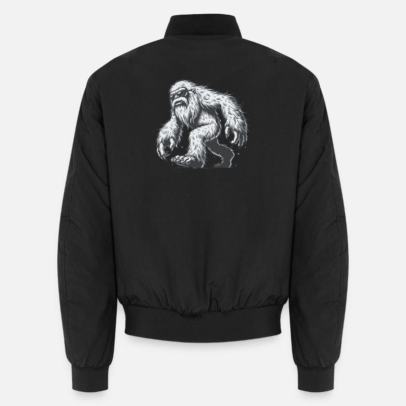 Yeti - Unisex Bomberjacke - Schwarz