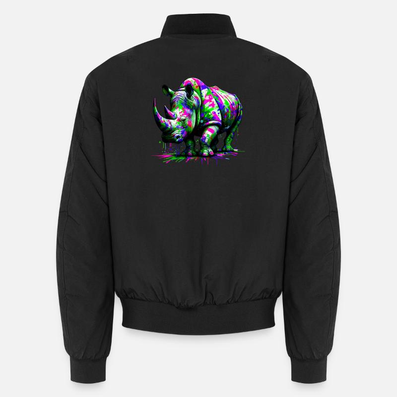 Nashorn Unisex Bomberjacke