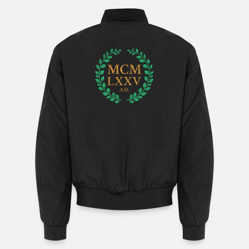 MCMLXXV - 1975 - Bomber unisexe - noir
