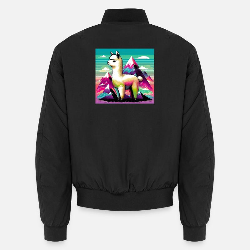 Alpaca Unisex Bomber Jacket
