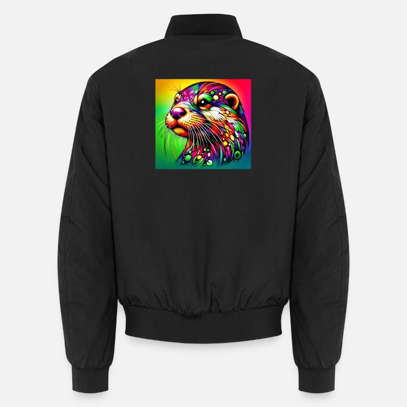 otter Unisex Bomber Jacket