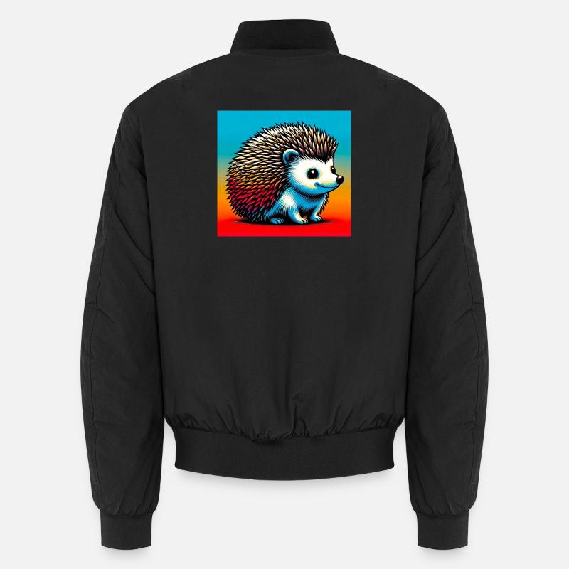 hedgehog Unisex Bomber Jacket