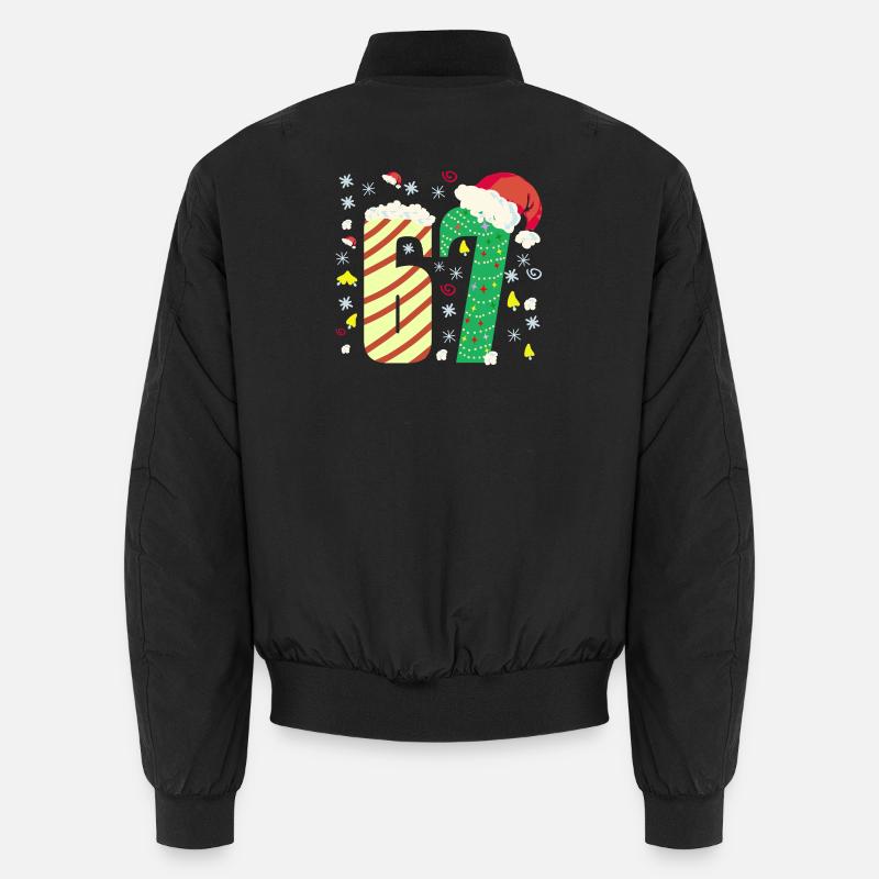 67 Christmas  Unisex Bomberjacke