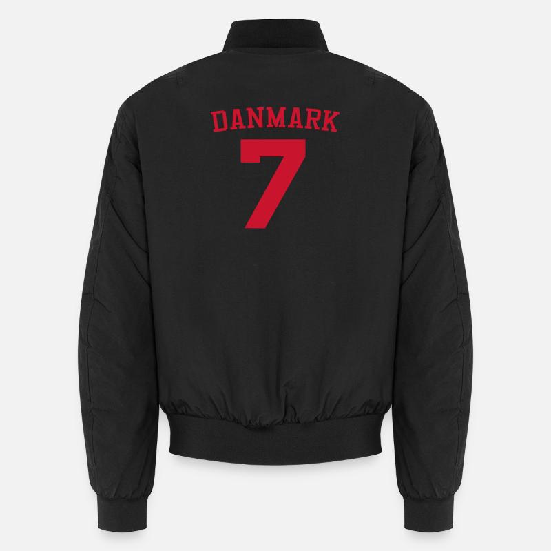 Conception de Denmark 7 Sport - Bomber unisexe - noir