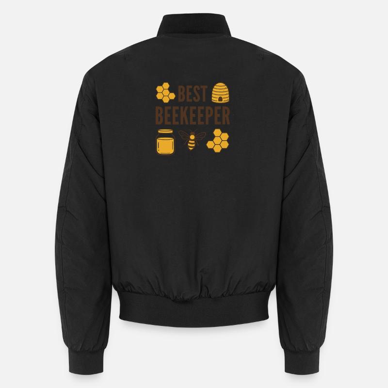 Bester Imker Unisex Bomberjacke
