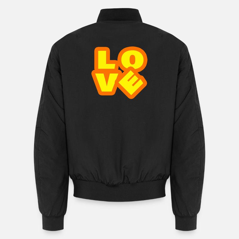 LOVE Unisex Bomberjacke