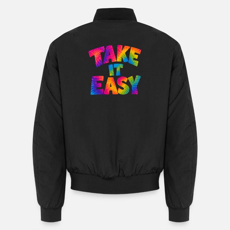 TAKE IT EASY – Entspannt in den Sommermodus Unisex Bomberjacke