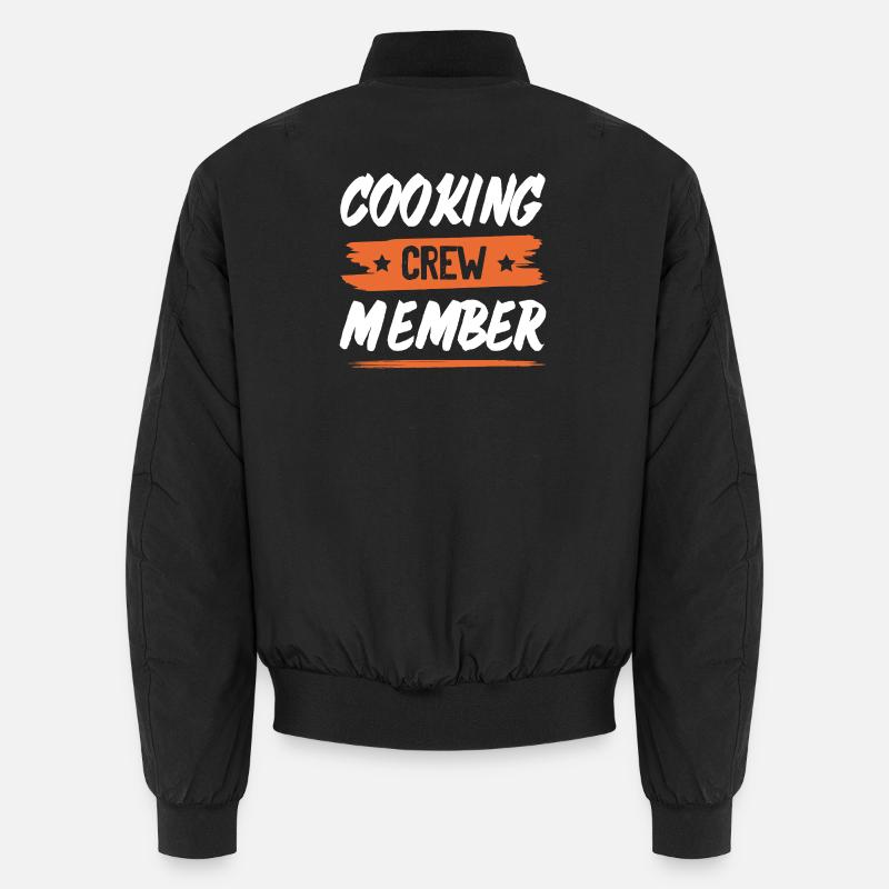 Cooking Crew - Unisex Bomberjacke - Schwarz