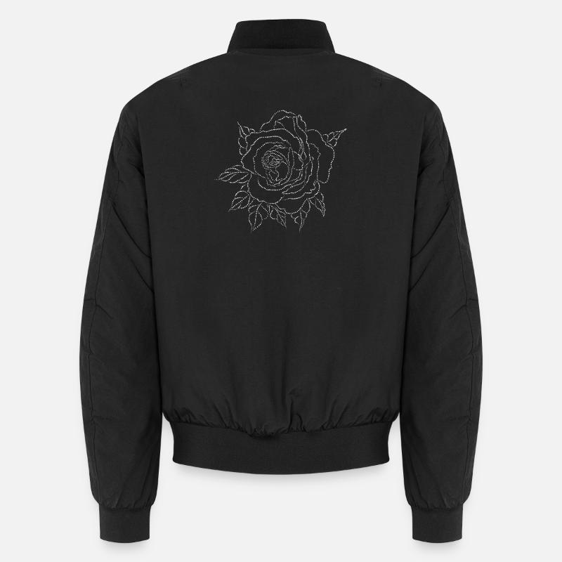 Rose Liebe Romantik Unisex Bomberjacke