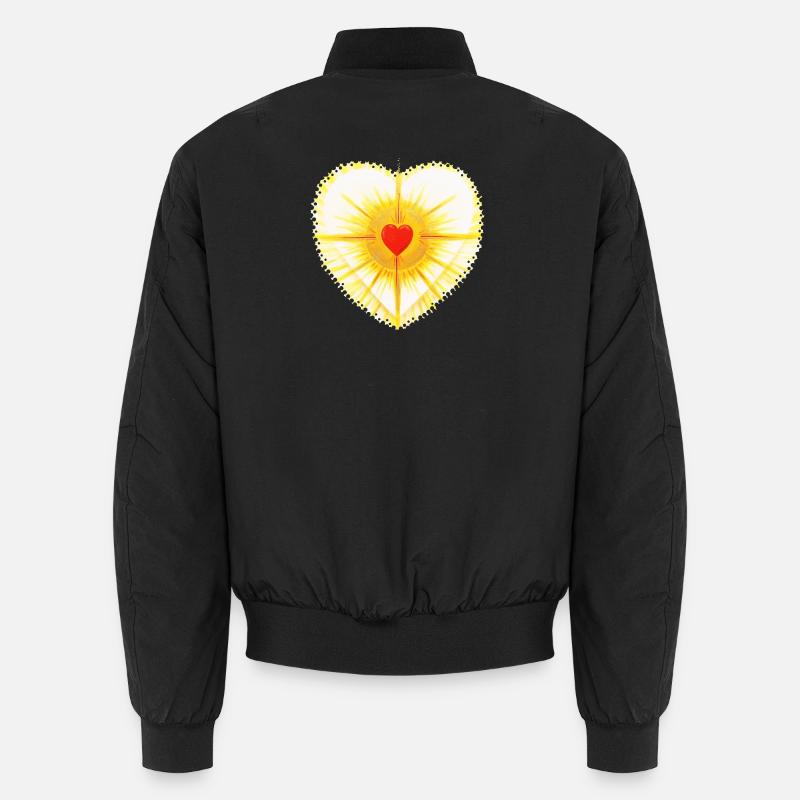 SonnenHerz - Sonja Ariel von Staden - Unisex Bomberjacke - Schwarz