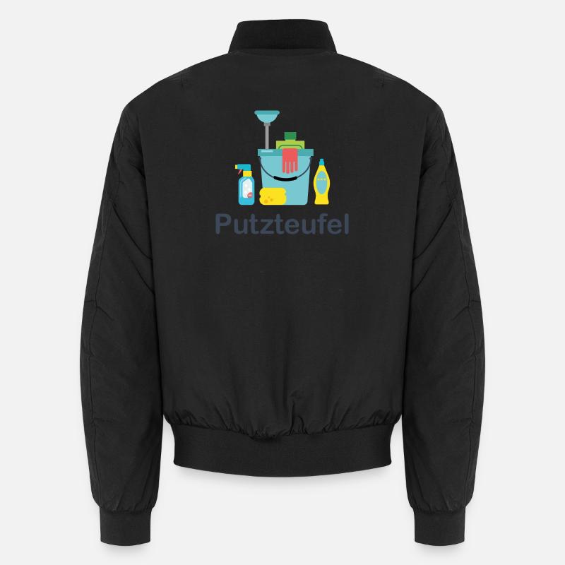 Putzteufel - Unisex Bomberjacke - Schwarz