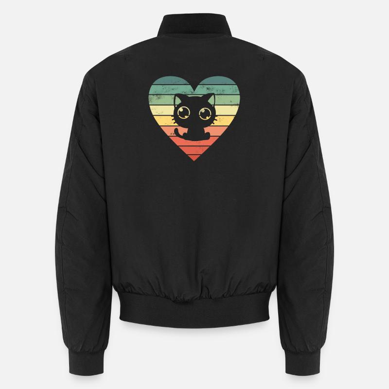 Katze Katzen Unisex Bomberjacke