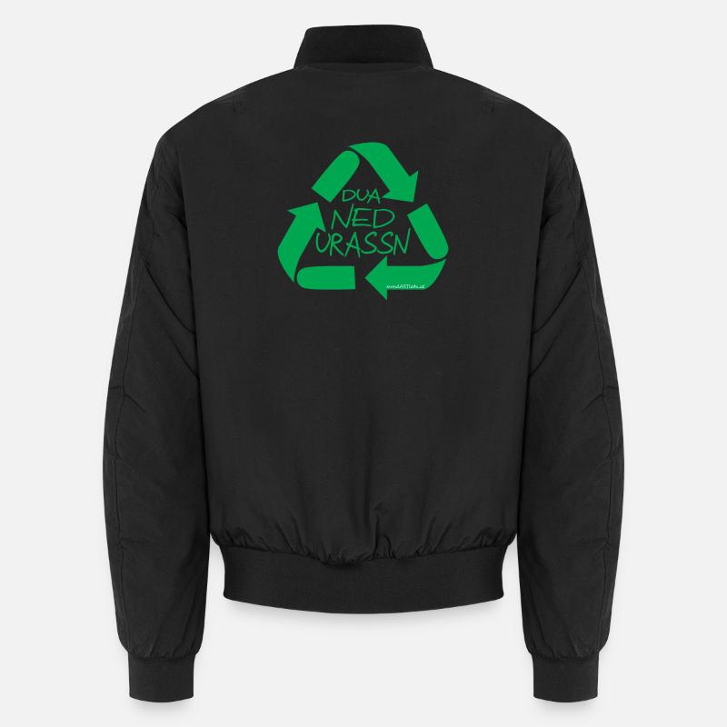 dua ned urassn-don't be wasteful, dialect Unisex Bomber Jacket