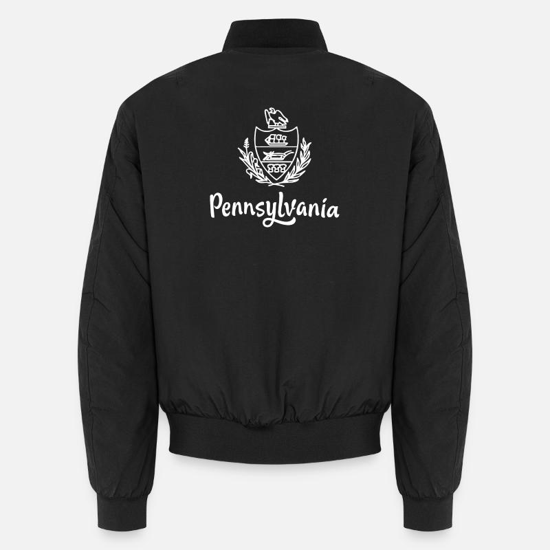 Zeigen Sie Farbe – Pennsylvania Unisex Bomberjacke