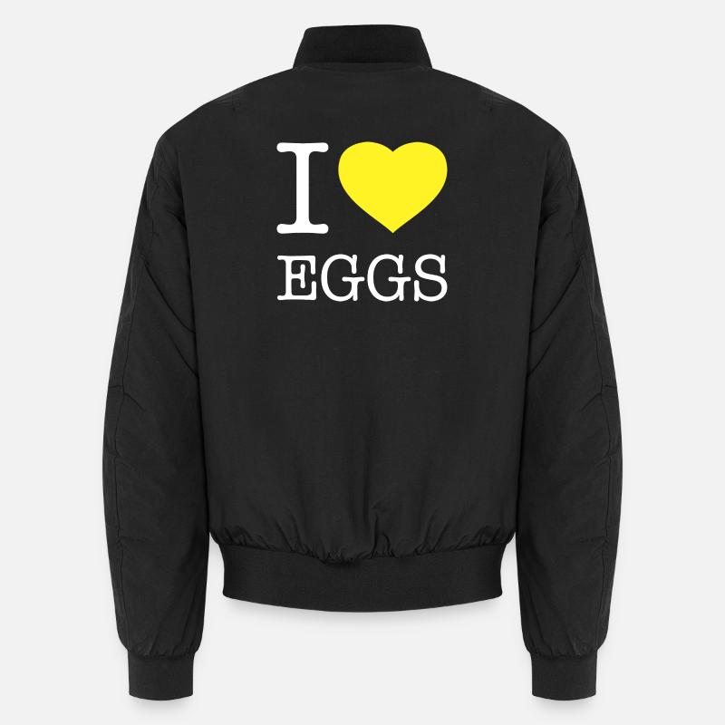 J’ADORE LES OEUFS Bomber unisexe