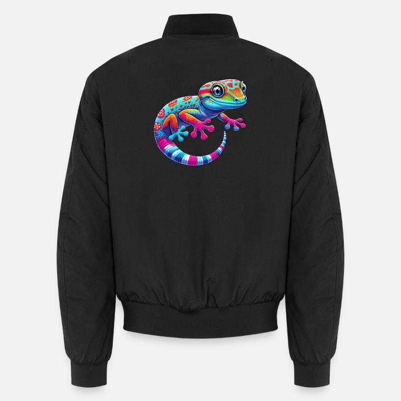 Gecko Unisex Bomber Jacket