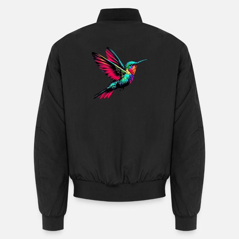 Colibri - Bomber unisexe - noir