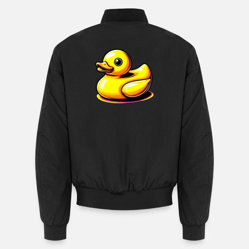 Caneton Canard Canard - Bomber unisexe - noir