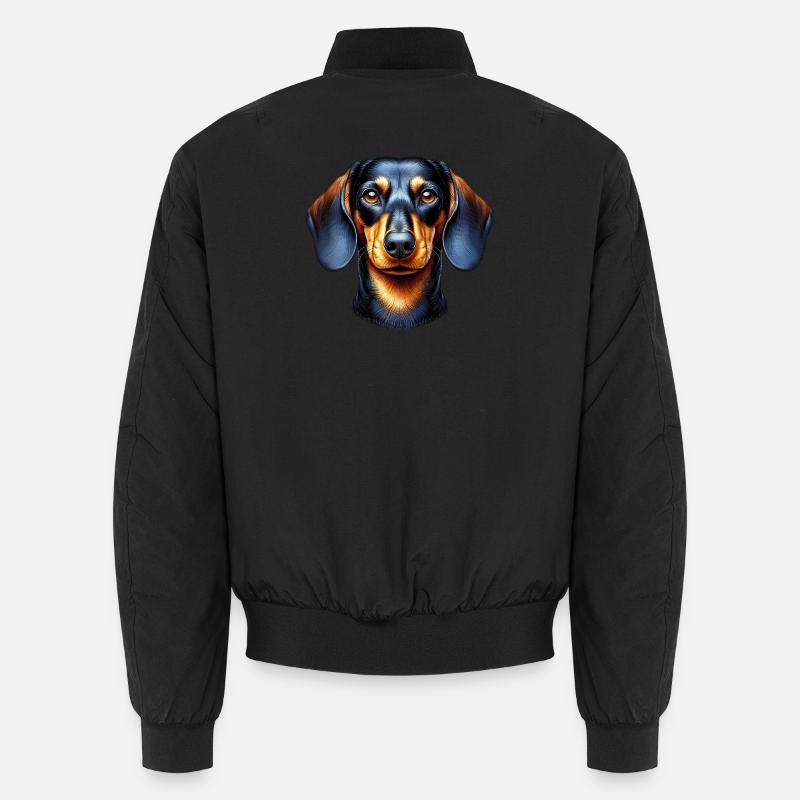 Dachshund Unisex Bomberjacke