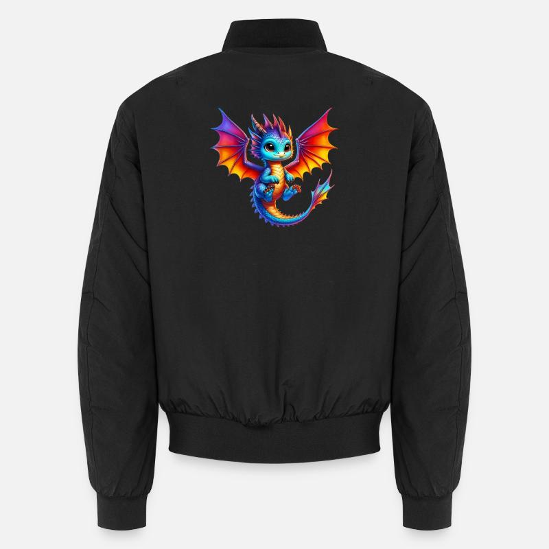 Dragon - Bomber unisexe - noir