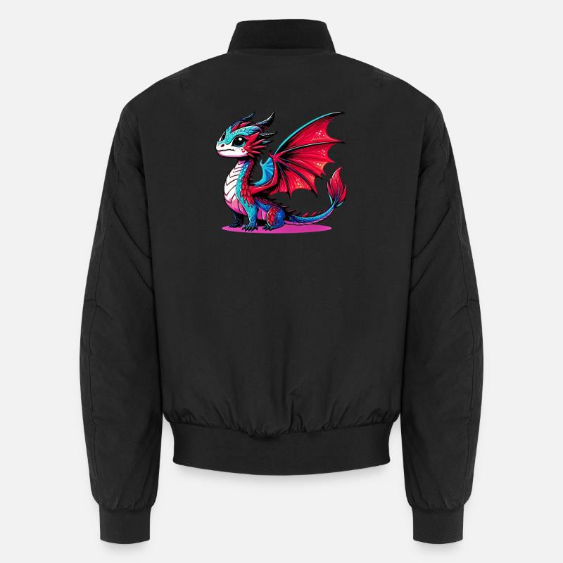 Dragon - Bomber unisexe - noir
