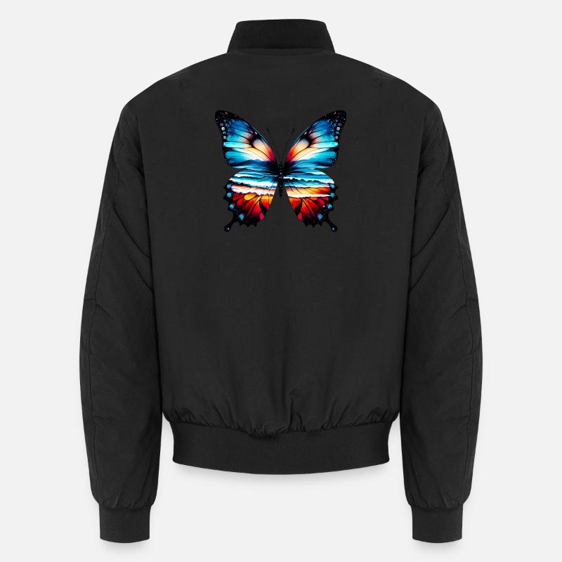 Schmetterling Unisex Bomberjacke