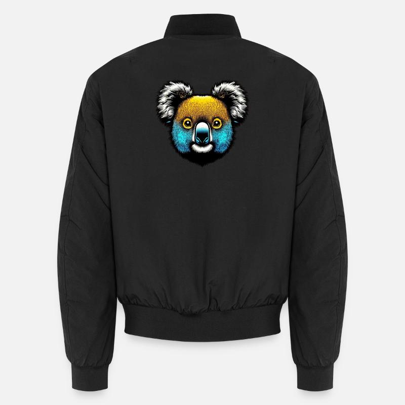 Koala - Unisex Bomber Jacket - black