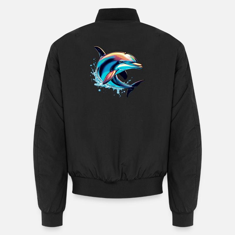 Dolphin Unisex Bomber Jacket