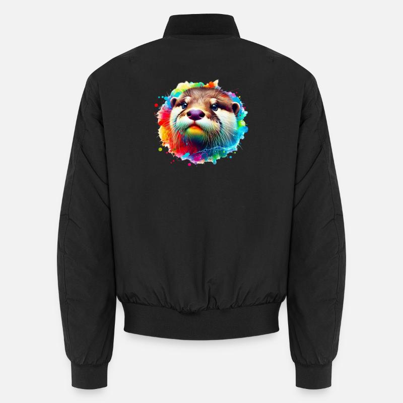 Otter Unisex Bomber Jacket