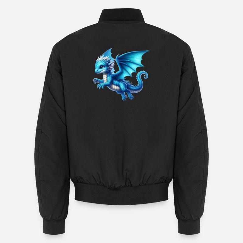 Dragon - Bomber unisexe - noir