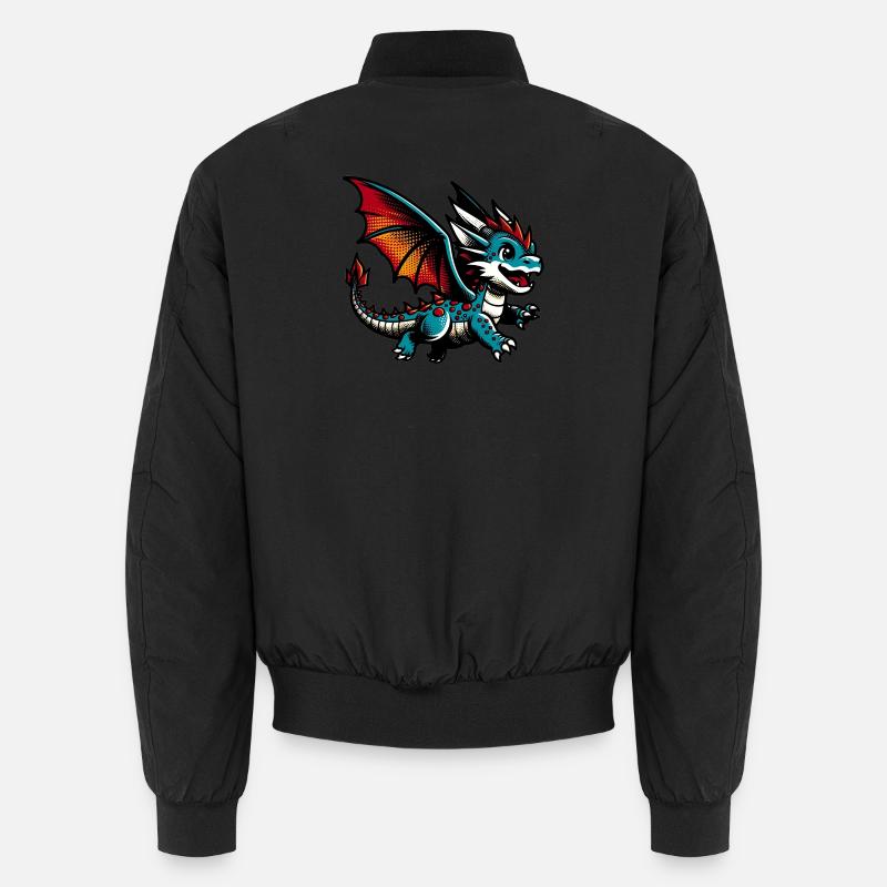 Dragon - Bomber unisexe - noir