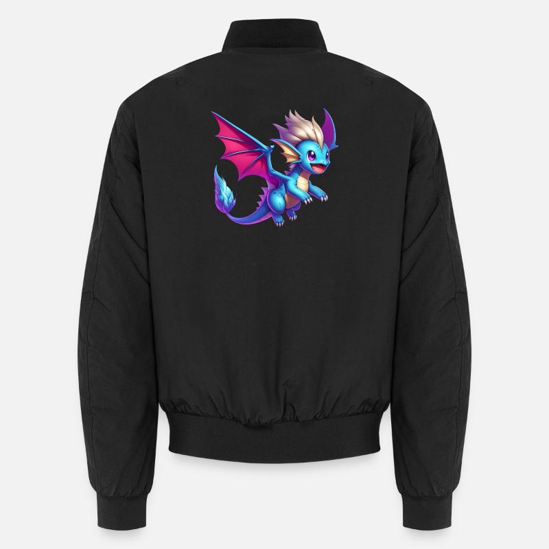 Dragon - Unisex Bomber Jacket - black