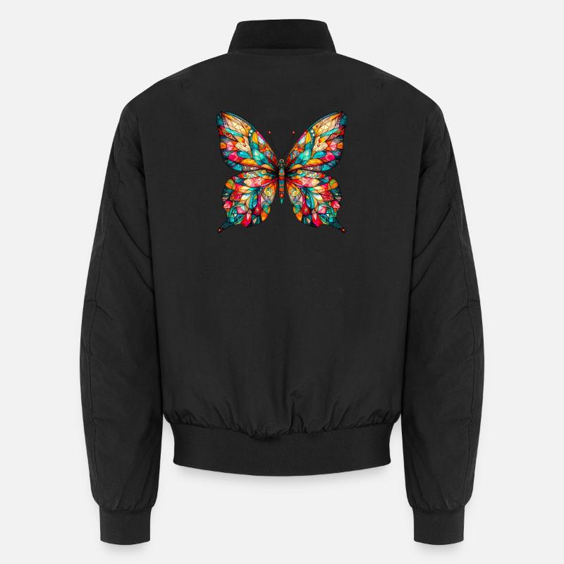 Butterfly Unisex Bomber Jacket