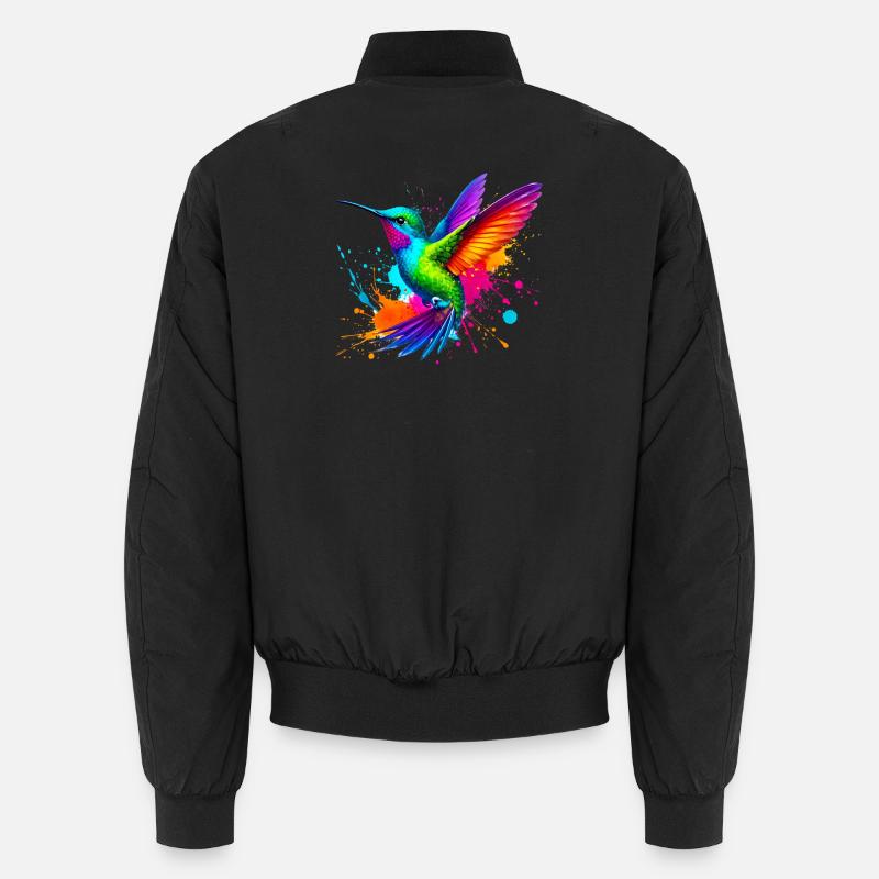 Colibri - Bomber unisexe - noir