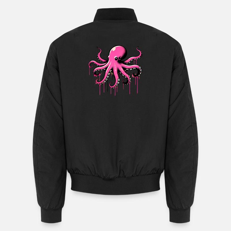 Krake Unisex Bomberjacke
