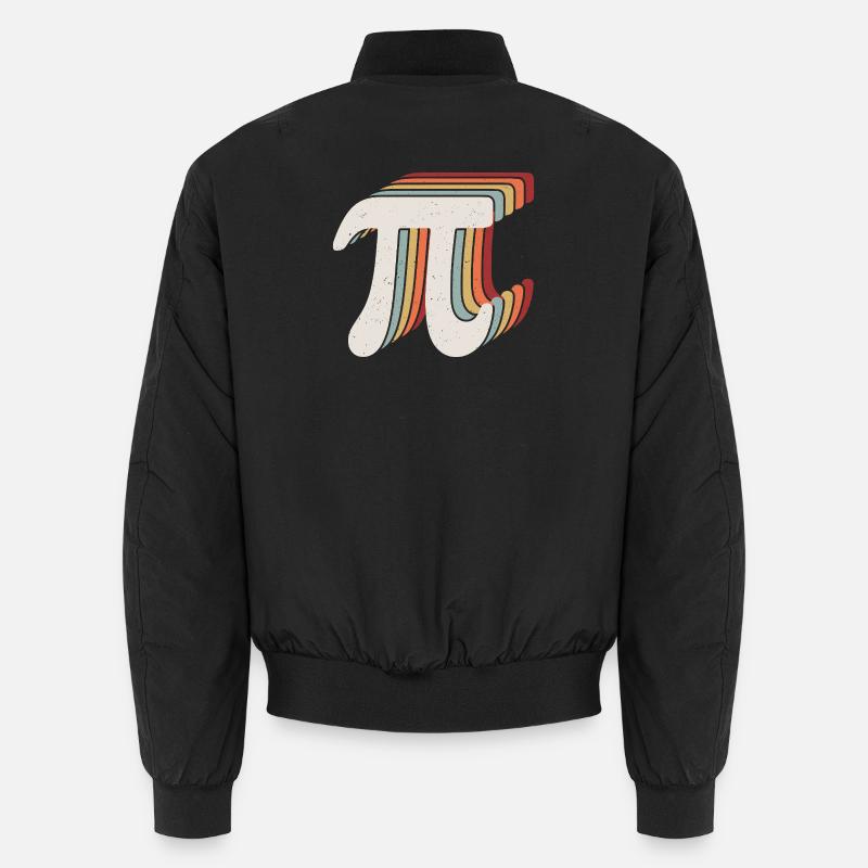Happy Pi Day - Unisex Bomber Jacket - black