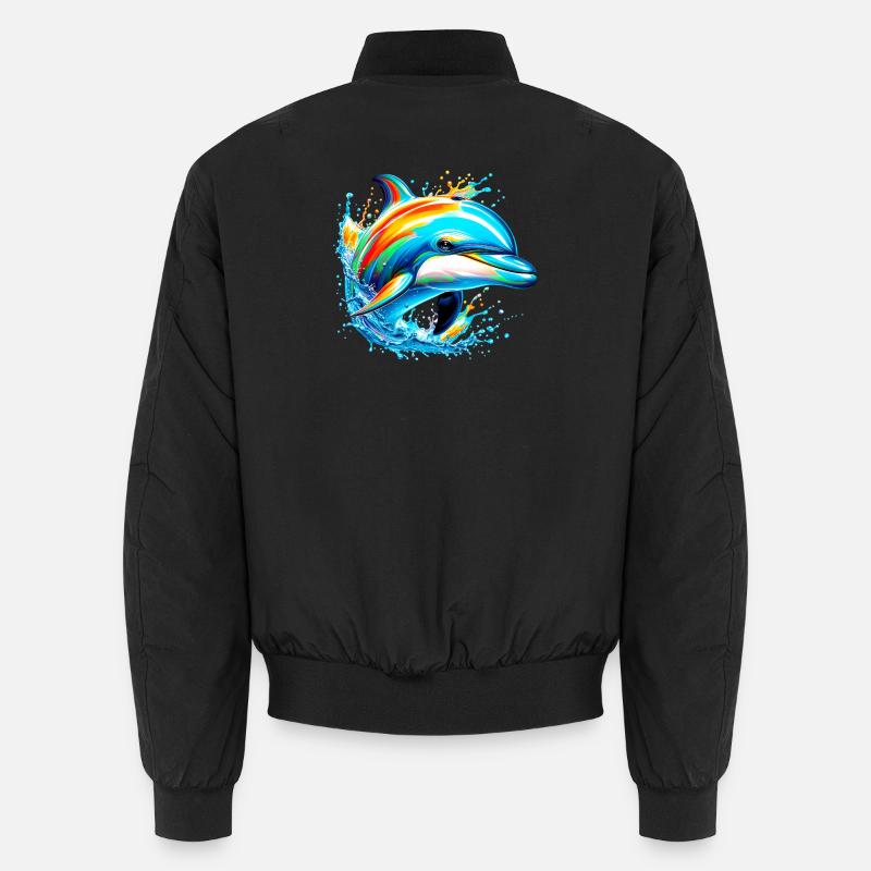 Dolphin Unisex Bomber Jacket