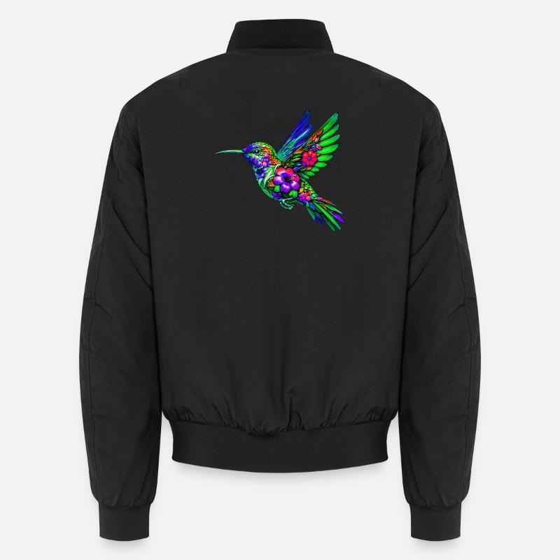 Colibri - Bomber unisexe - noir