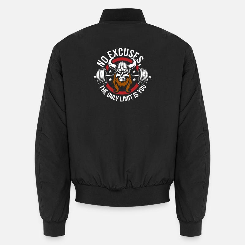 Crâne Viking Limitless Bomber unisexe
