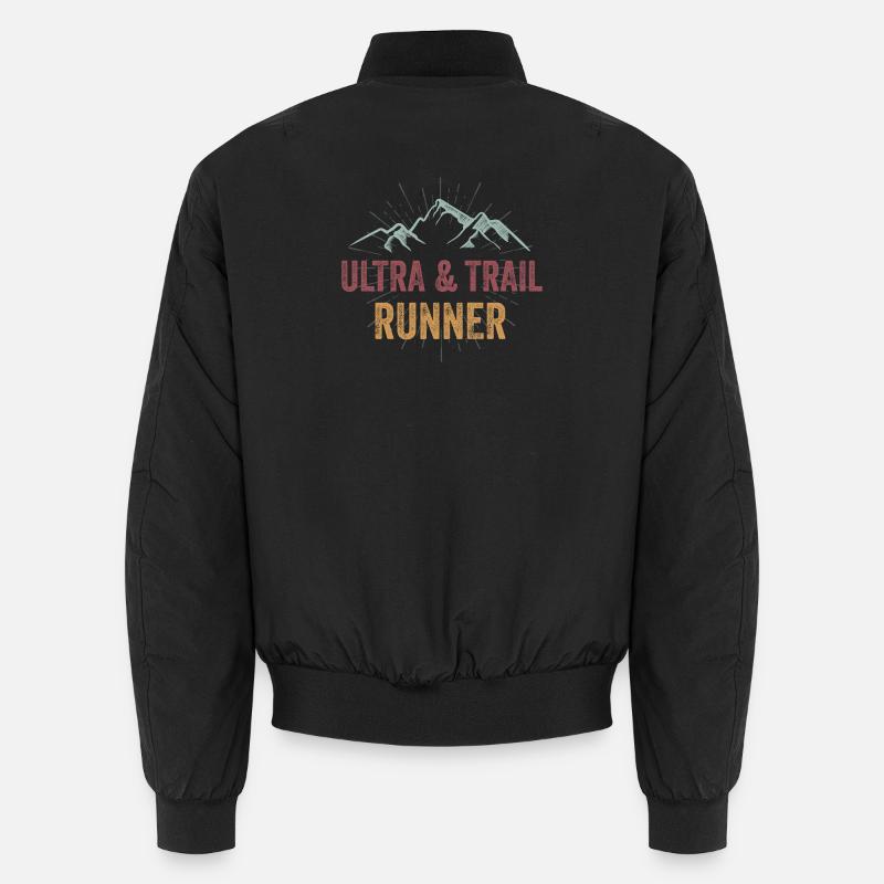 Ultra & Trail Runner - Bomber unisexe - noir