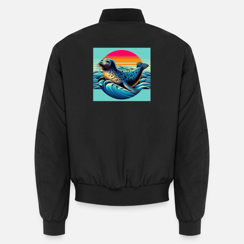 seal Unisex Bomber Jacket