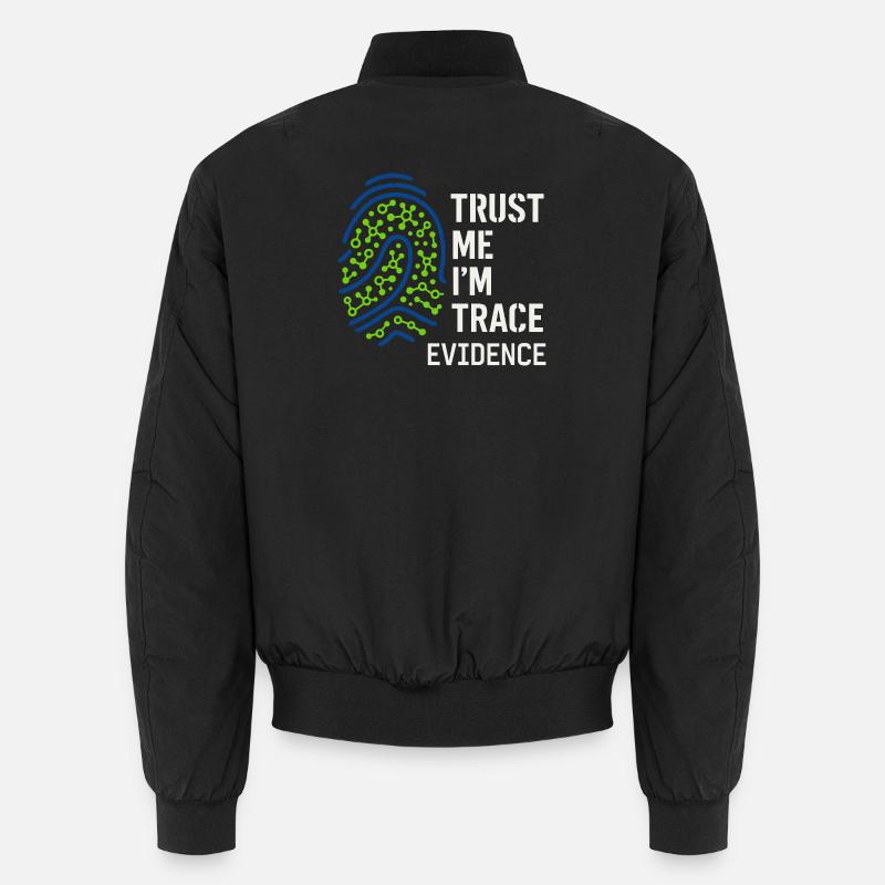 Forensic Chemist Crime Lab Toxicology - Unisex Bomber Jacket - black