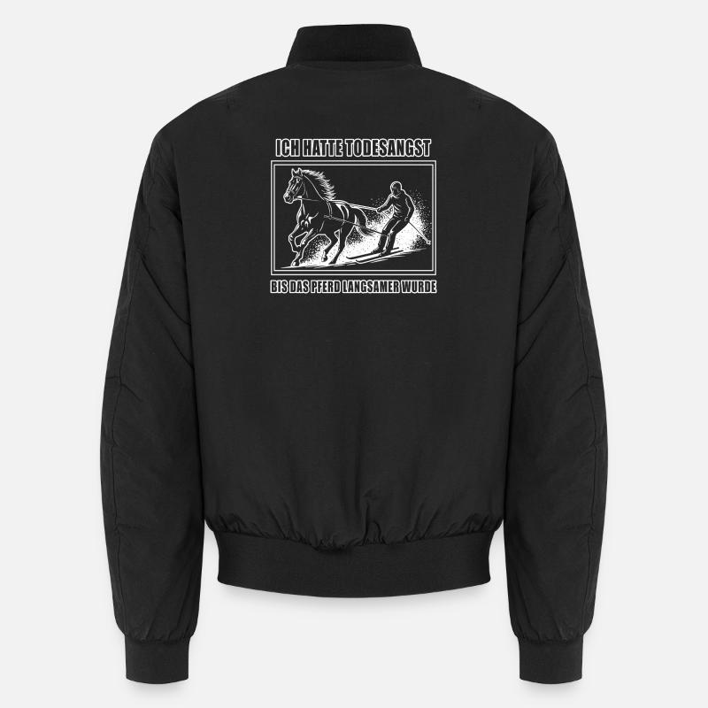 Jusqu'à ce que le cheval ralentisse Bomber unisexe