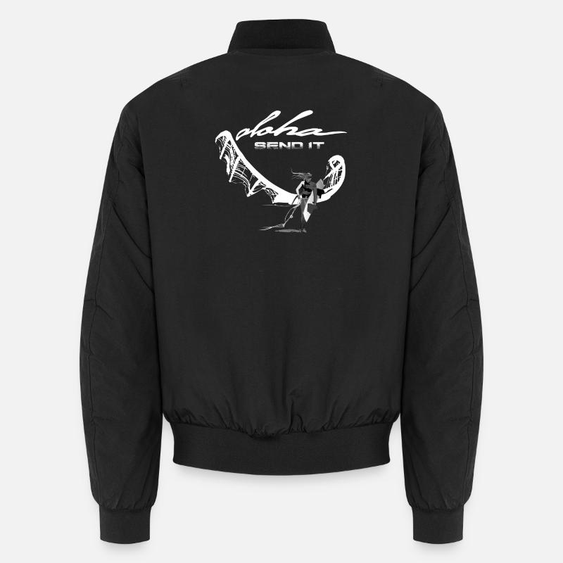 Send it Kitesurfer Unisex Bomber Jacket