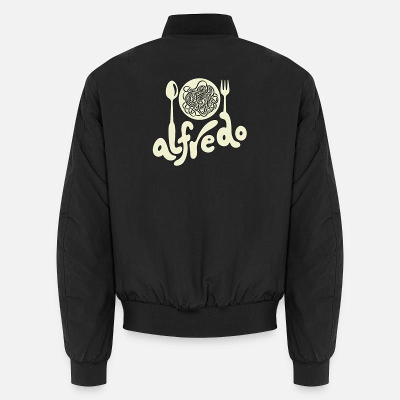 Der einzige Alfredo, den Sie brauchen Unisex Bomberjacke