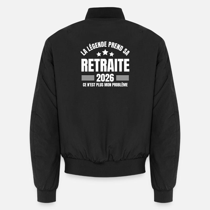im Ruhestand, ich bin im Ruhestand, endlich der Kiel Unisex Bomberjacke