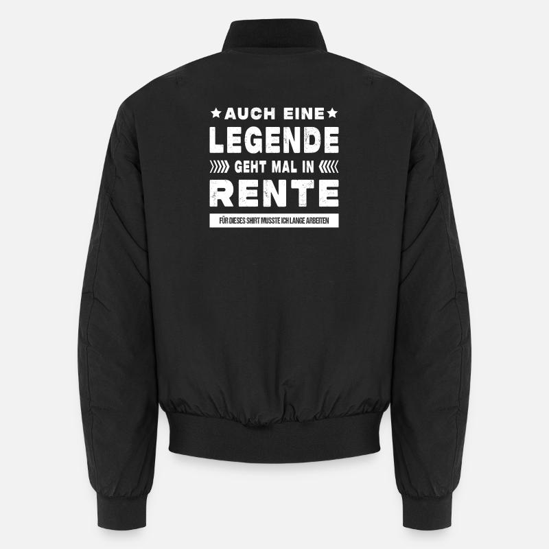 Retired Retirement Gift Idea Unisex Bomber Jacket