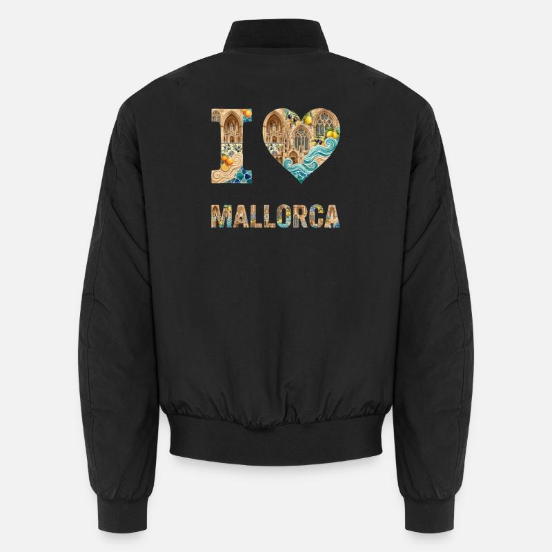 Mallorca – Mediterranean Architecture Unisex Bomber Jacket