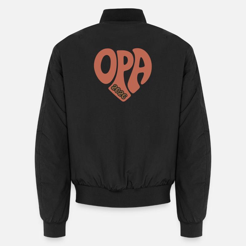 Papy 2026 - Bomber unisexe - noir